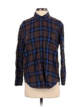 Obey Worldwide Long Sleeve Button-Down Shirt (view 1)