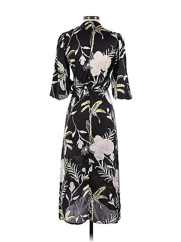 Lobo.Rosa Floral Wrap Around Dress (view 2)