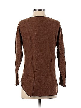 Gentle Herd Cashmere Pullover Sweater (view 2)