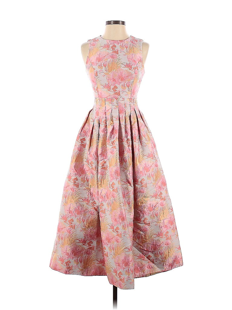 Cynthia Rowley Floral Multi Color Pink Nilo Dress Size 2 - 74% off ...