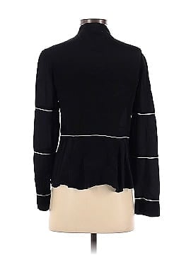 Nicole Miller Artelier Solid Piping Tie Blouse (view 2)