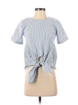 Ann Taylor Short Sleeve Blouse (view 1)