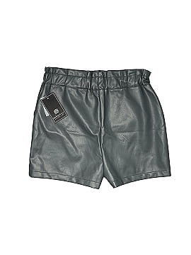 Bagatelle Faux Leather Shorts (view 2)