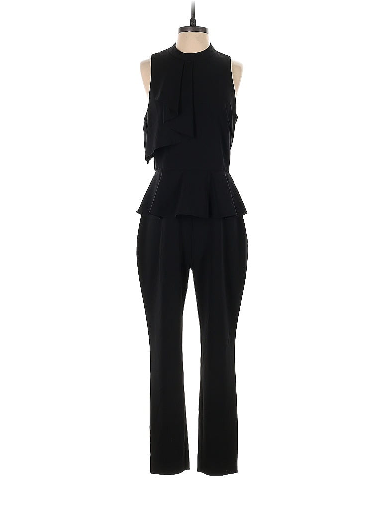 Parker Solid Black Amalie Jumpsuit Size 8 - 76% off | thredUP