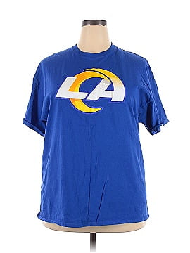 LA Rams NFL Team Logo Blue T-Shirt