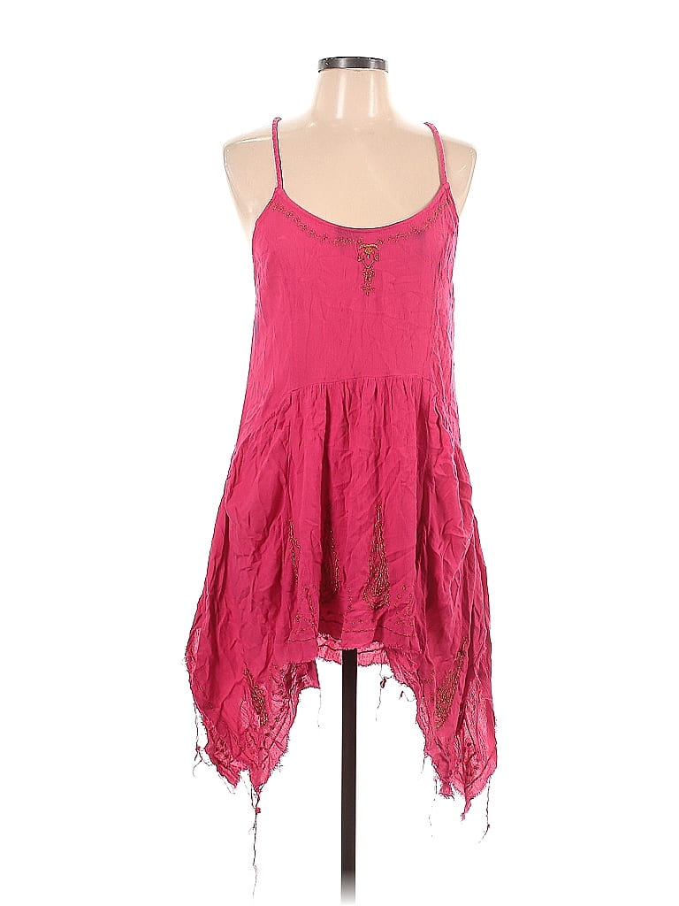 Intimately by Free People 100% Rayon Pink Sleeveless Blouse Size L - photo 1