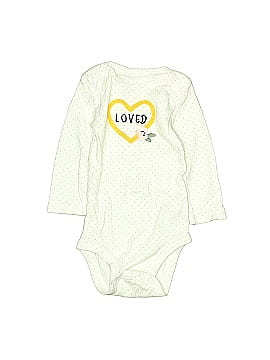 Just One Year by Carter's Long Sleeve Onesie (view 1)