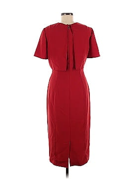 Jason Wu Collection Red Popover Sheath (view 2)