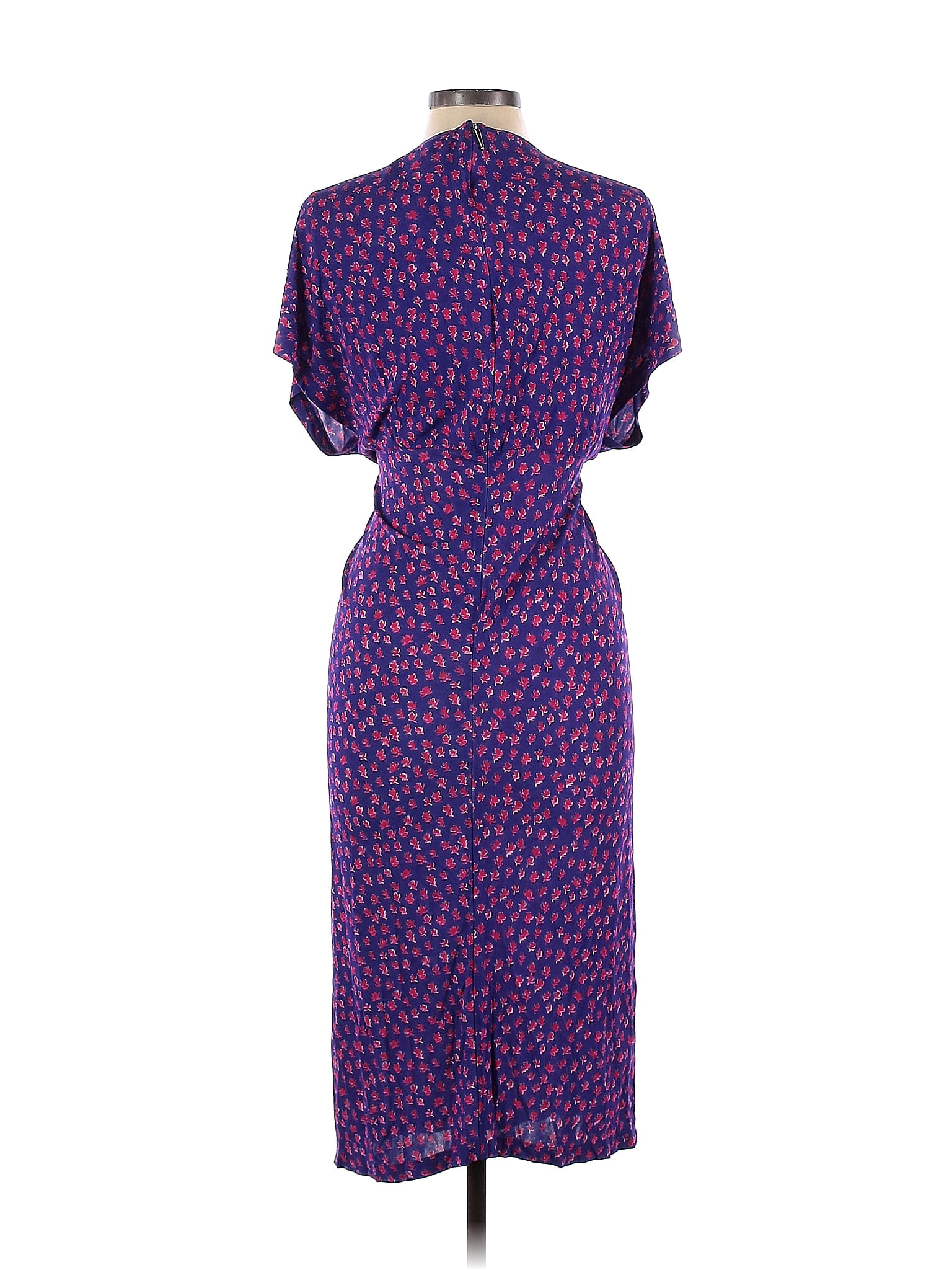 Prabal Gurung 100 Viscose Multi Color Purple Jackie Twist Front