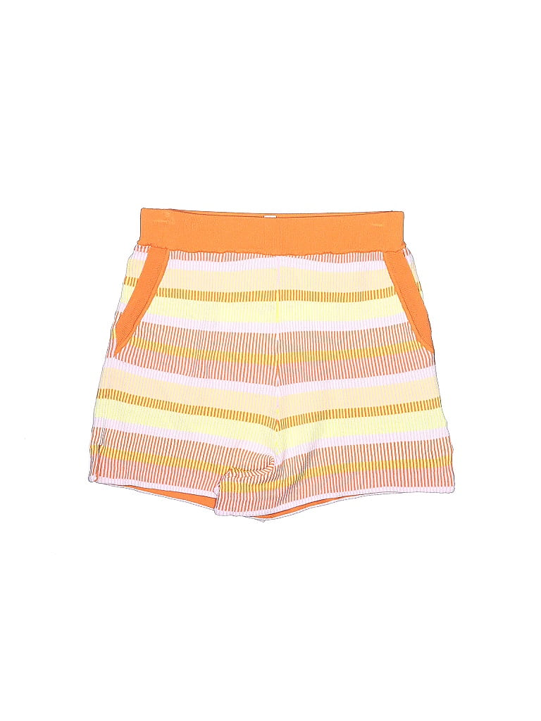 Solid & Striped Stripes Multi Color Orange Shorts Size S - photo 1