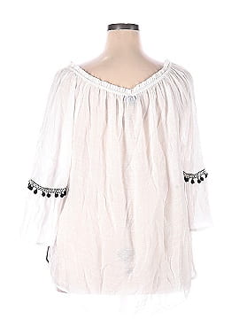 I.N. Studio 3/4 Sleeve Blouse (view 2)