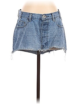 ONE X ONETEASPOON Denim Skirt (view 1)