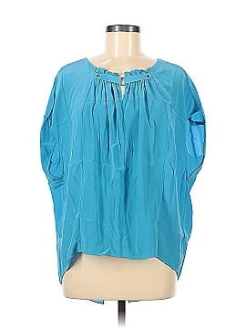 Tracy Reese Short Sleeve Silk Top (view 1)