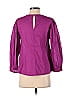 FARM Rio 100% Cotton Polka Dots Purple Long Sleeve Blouse Size XS - photo 2