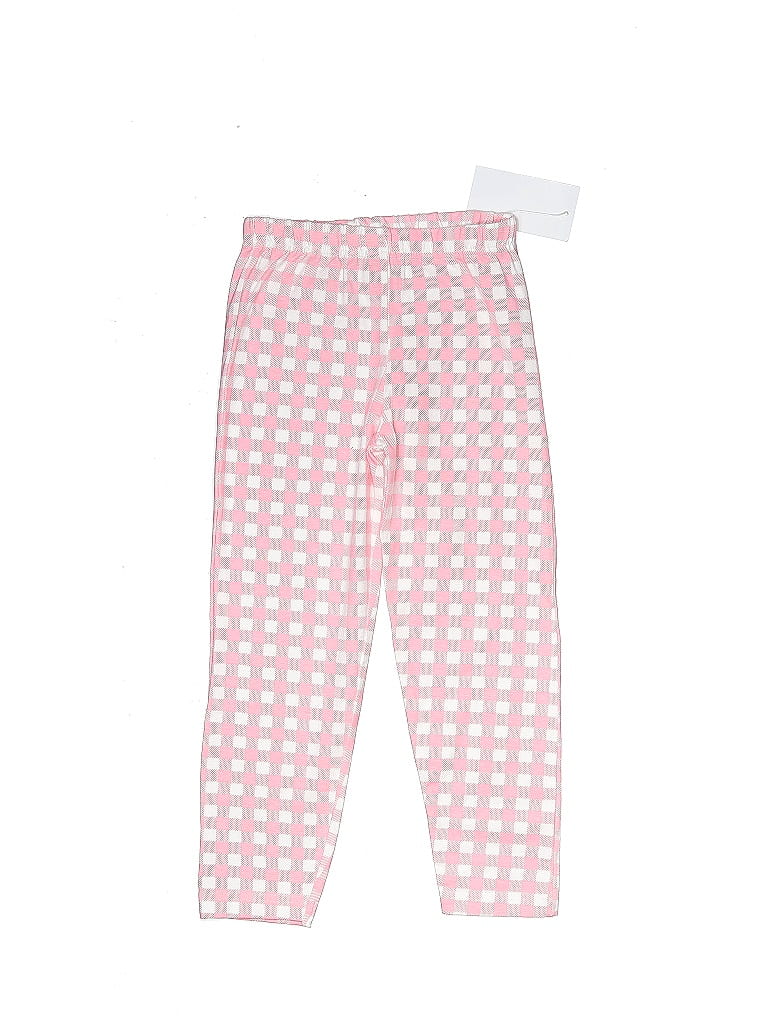 Rare Editions Polka Dots Pink Leggings Size 5 - photo 1