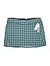 Smartwool Checkered-gingham Teal Active Skort Size XL - photo 1