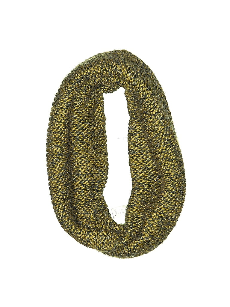 Assorted Brands 100% Acrylic Tweed Checkered-gingham Yellow Green Scarf One size - photo 1