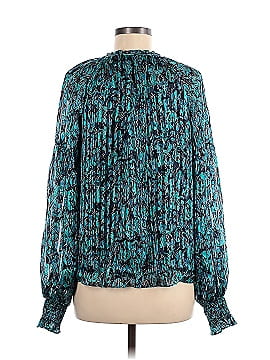 Ramy Brook Long Sleeve Silk Top (view 2)