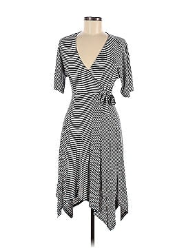 B Collection by Bobeau Knotted Faux Wrap Dress (view 1)
