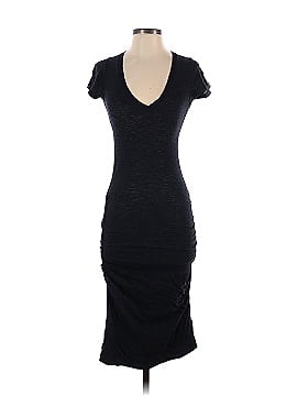 Monrow Black Short Sleeve Maternity Dress (view 1)