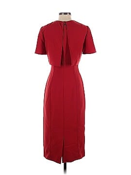 Jason Wu Collection Red Popover Sheath (view 2)
