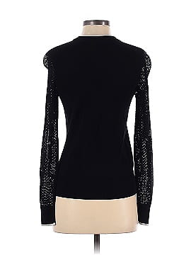 Shoshanna Black Nia Ruffle Sweater (view 2)
