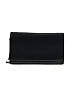 Coach 100% Leather Solid Black Leather Clutch One Size - photo 1