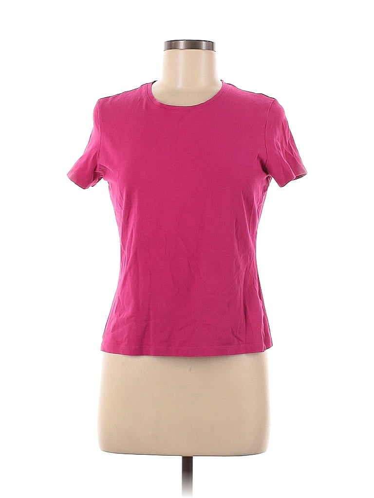 Pre-owned Caslon Active T-shirt In Pink