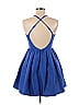 Gracia 100% Poly Blue Casual Dress Size M - photo 2
