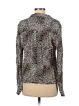 Topshop Long Sleeve Button-Down Shirt (view 2)