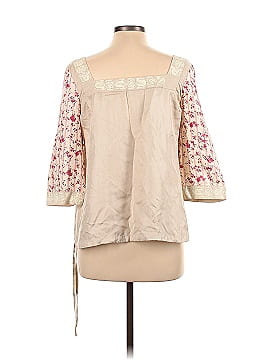 Karen Millen 3/4 Sleeve Silk Top (view 2)