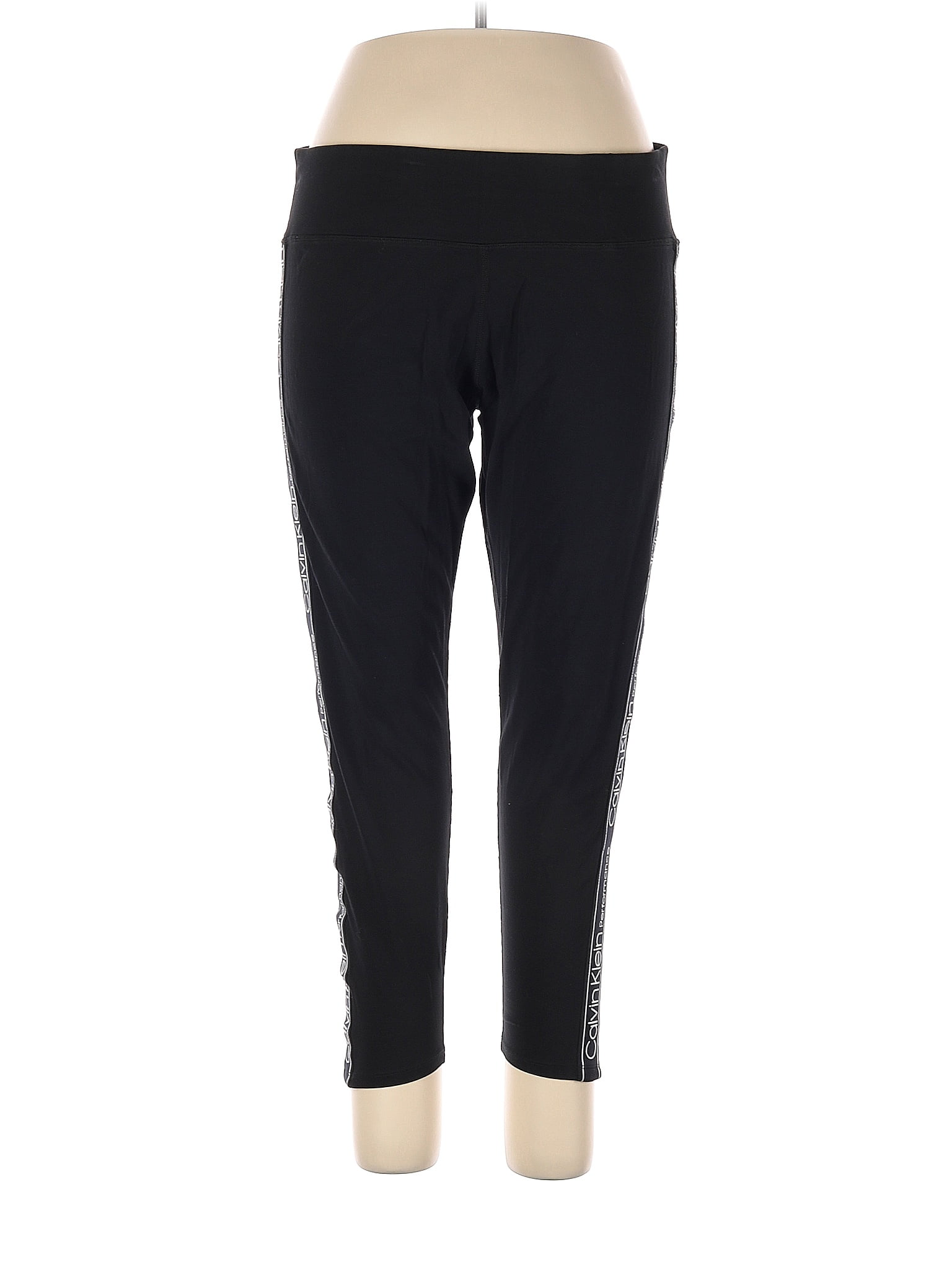 Calvin Klein Black Active Pants Size 3X (Plus) - 57% off | thredUP