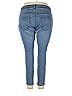 Woman Within 100% Cotton Solid Blue Jeans Size 24 (Plus) - photo 2