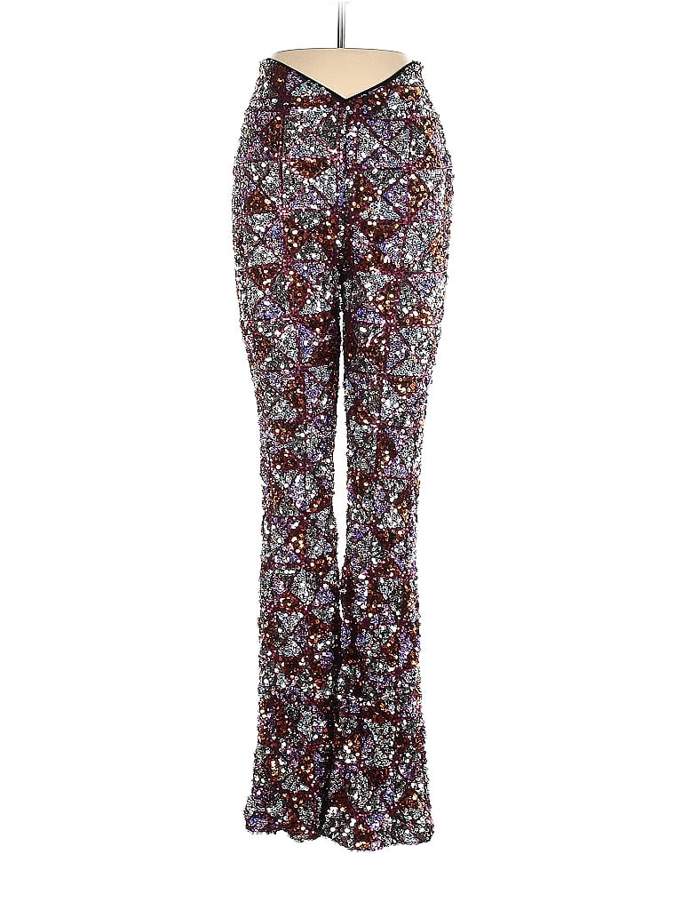 Bershka Multi Color Red Dress Pants Size M - photo 1