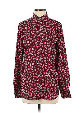 C. Wonder Long Sleeve Silk Top (view 1)