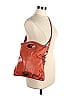 Nicole by Nicole Miller 100% Leather Solid Brown Leather Satchel One Size - photo 3