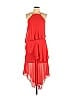 Chelsea28 100% Polyester Solid Red Cocktail Dress Size 8 - photo 1