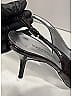 Dolce & Gabbana Solid Black Brown Eel Slingback Heels Size 39 (EU) - photo 4