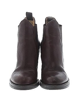 Acne Leather Ankle Boots (view 2)