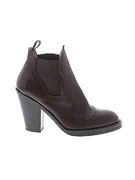 Acne Leather Ankle Boots (view 1)