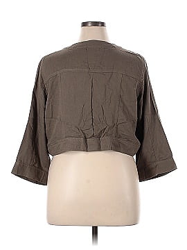 Torrid Long Sleeve Button-Down Shirt (view 2)