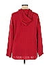 White Birch Solid Red Pullover Hoodie Size 1X (Plus) - photo 2