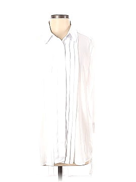Joan Vass Long Sleeve Blouse (view 1)