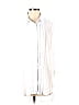 Joan Vass 100% Polyester Solid White Long Sleeve Blouse Size L - photo 1