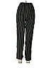 Brandy Melville 100% Viscose Stripes Black Casual Pants One Size - photo 2