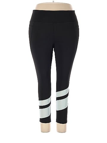 LIVI Active Color Block Black Active Pants Size 22 - 24 (Plus) - 57% off