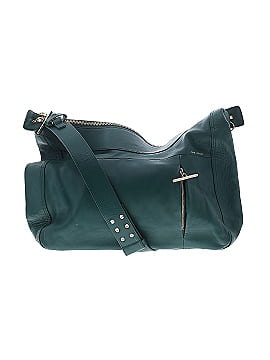 Pour La Victoire Pebbled %Cowhide Leather Handbag Black Clean,lg