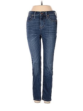 Madewell Petite 10" High-Rise Skinny Jeans in Danny Wash: TENCEL&trade; Denim Edition (view 1)