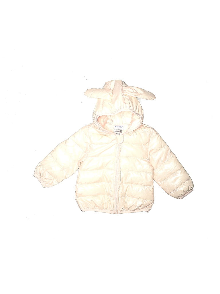 Robeez 100% Polyester Solid Ivory Pink Jacket Size 3-6 mo - photo 1
