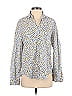 Frank & Eileen 100% Cotton Polka Dots White Long Sleeve Button-Down Shirt Size XS - photo 1